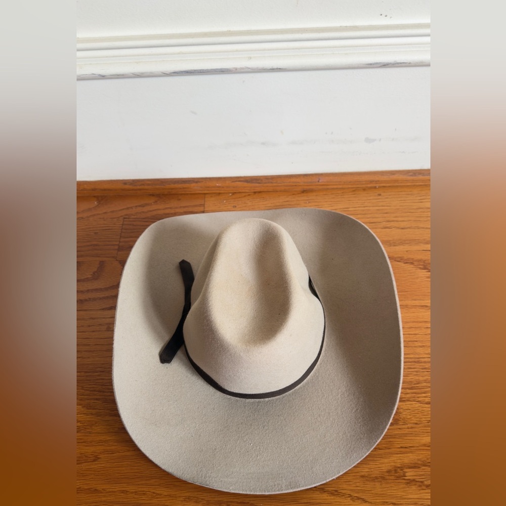 Vtg BORSALINO Fedora Hat‎ | Calidad Superior Fur Felt Italy | Classic  Sweatband